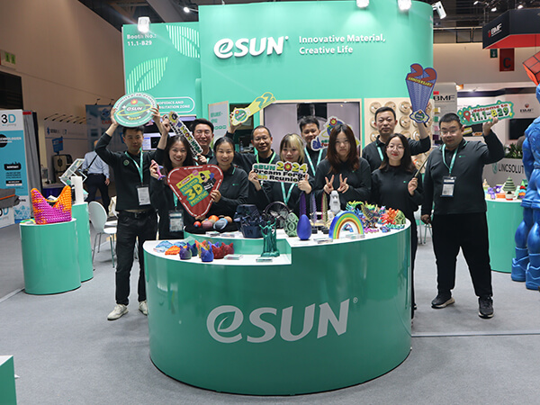 eSUN易生德國formnext之行圓滿結束，多場景材料解決方案大放異彩！